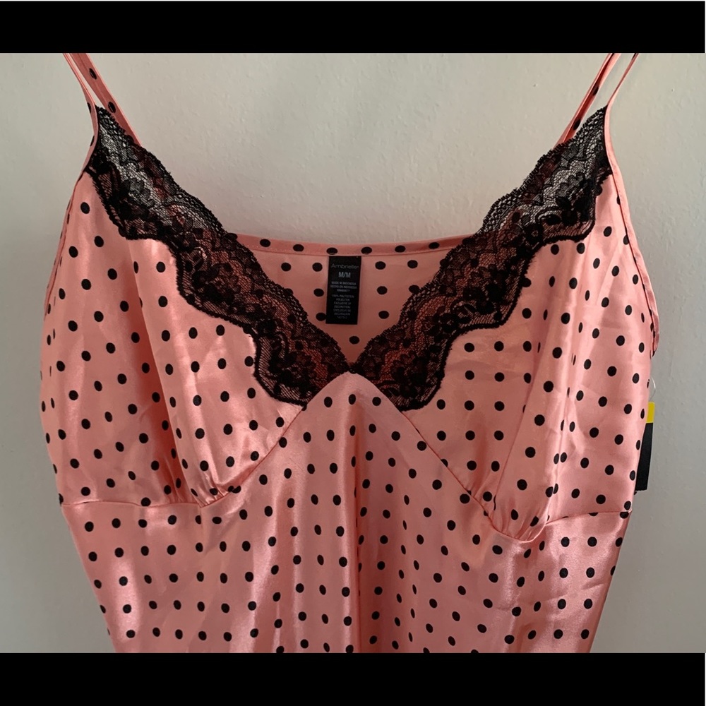 Polka dot night gown